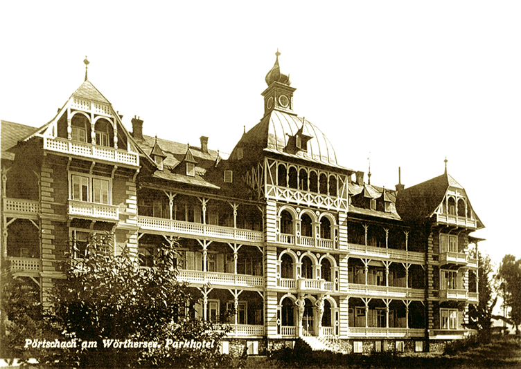 Altes Gebäude von der Villa in Poertschach