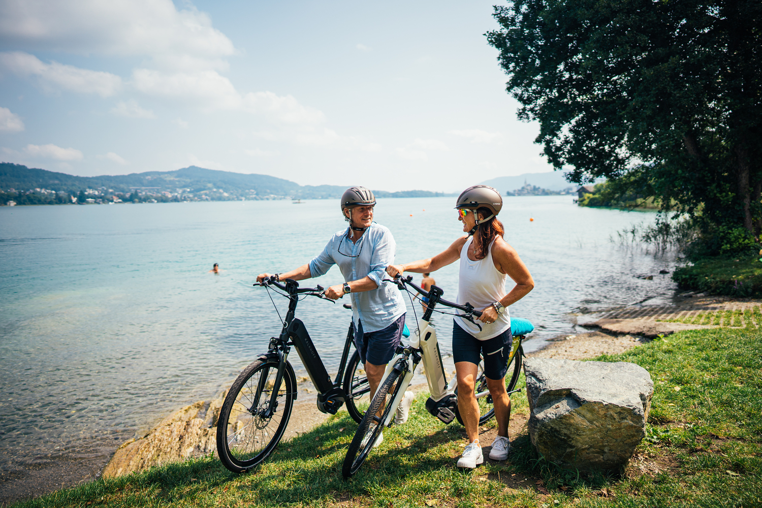 Radfahren rund um den Woerthersee