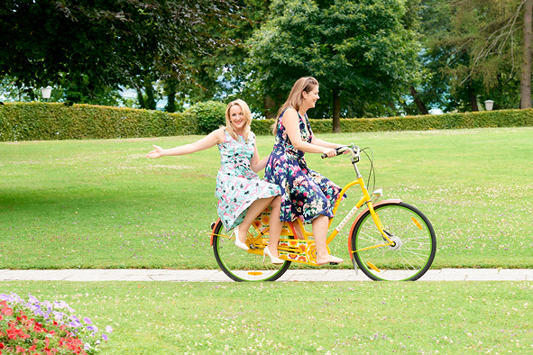 Fahrradfahren im Sommer