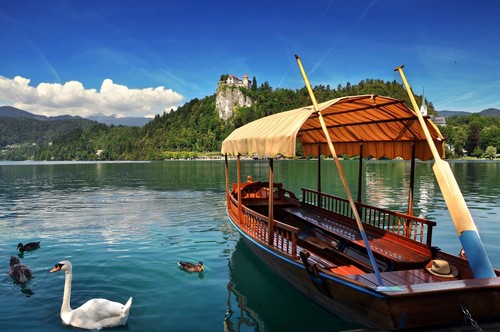 Bled in Slowenien
