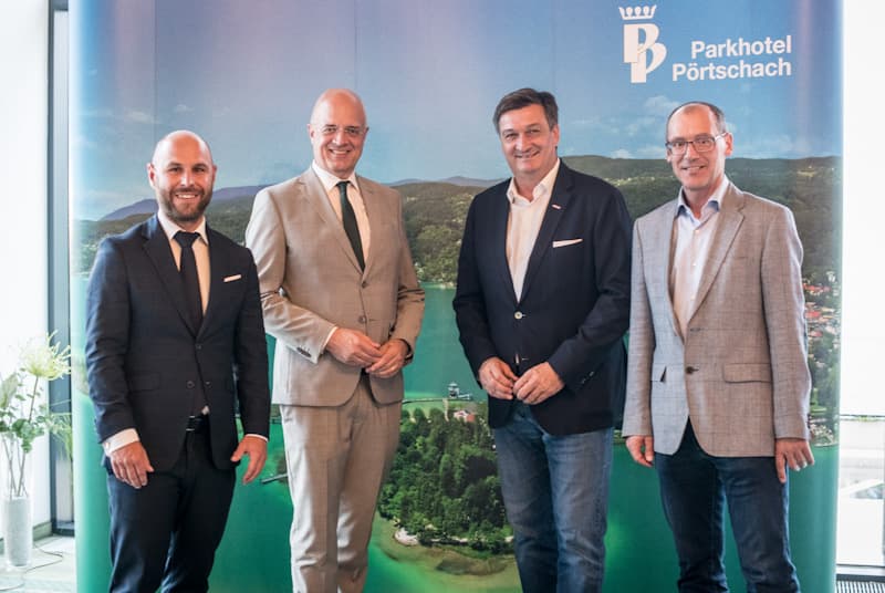 Pressegespräch im Parkhotel Poertschach